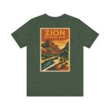 Zion National Park T-Shirt - The Watchman - Image 3