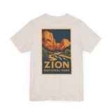 Zion National Park T-Shirt - Zion Canyon - Image 8