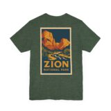 Zion National Park T-Shirt - Zion Canyon - Image 3