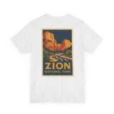 Zion National Park T-Shirt - Zion Canyon - Image 6